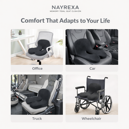 Nayrexa Tailbone Relief Seat Cushion